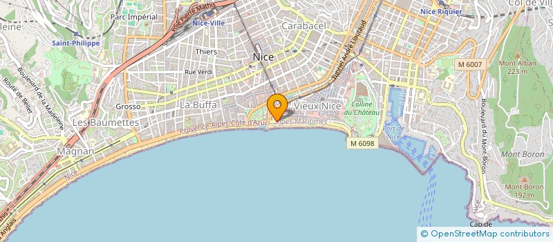 localisation de l'entreprise TAURUS CARS à NICE