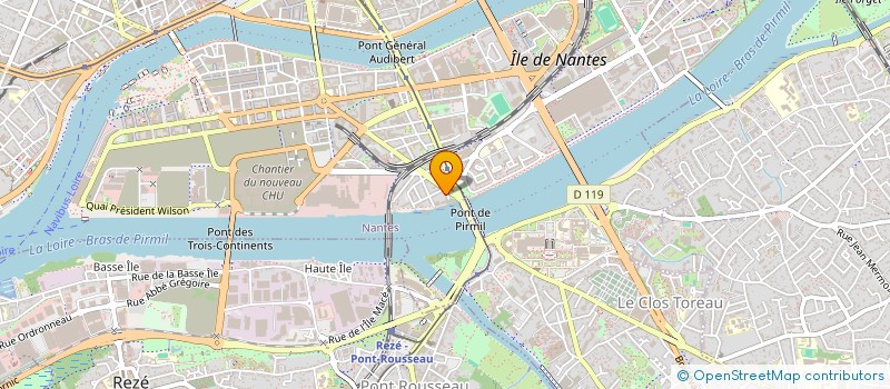 localisation de l'entreprise TAURUS IMMOBILIER à NANTES