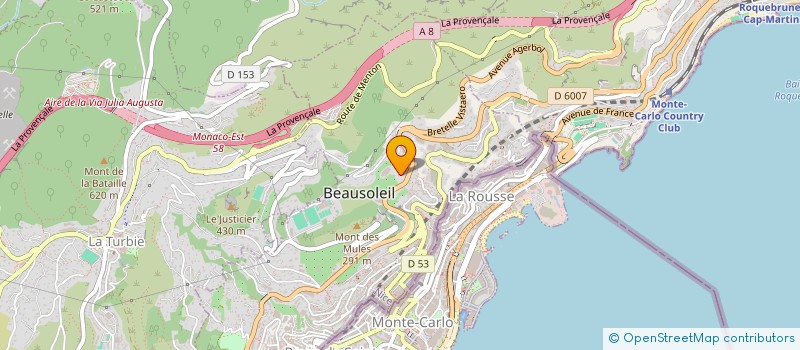 localisation de l'entreprise TAURUS RIVIERA  BEAUSOLEIL