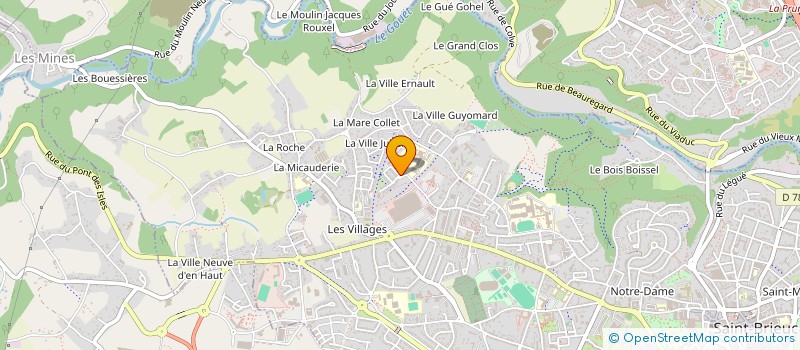 localisation de l'entreprise TAURUS SECURITE à SAINT-BRIEUC
