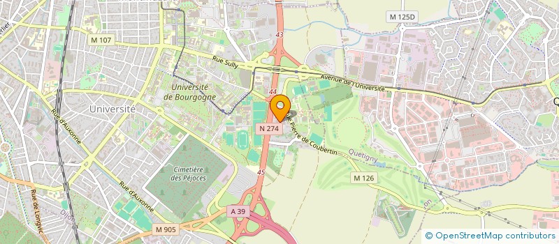 localisation de l'entreprise TAUW FRANCE à DIJON