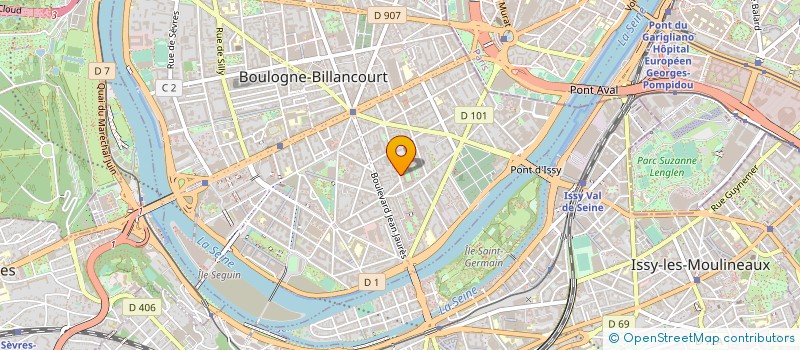localisation de l'entreprise TAUXZEN à BOULOGNE-BILLANCOURT