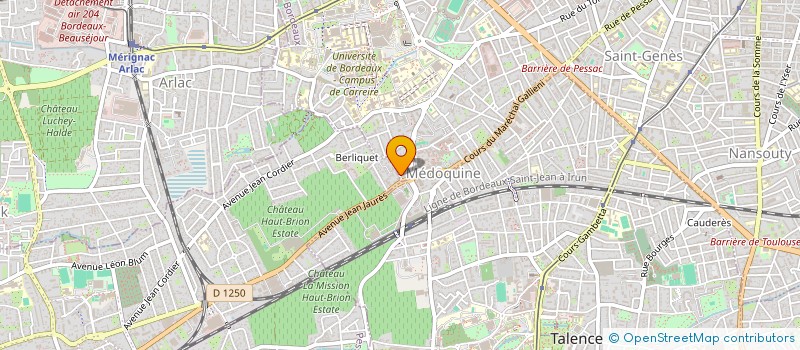 localisation de l'entreprise TAUZIN'S CREW BRASS BAND  BORDEAUX