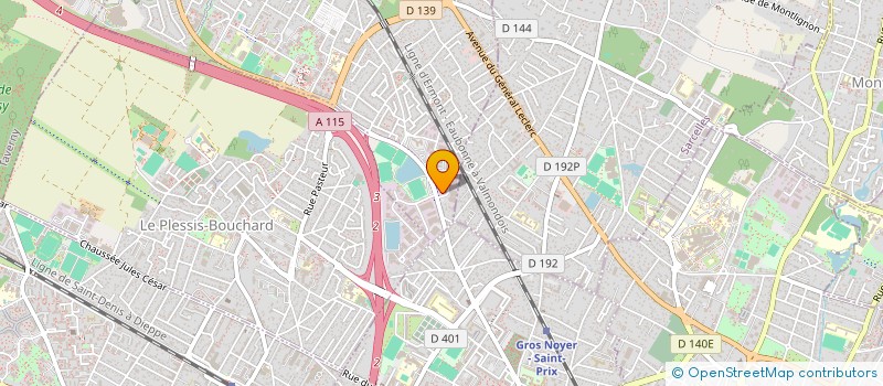 localisation de l'entreprise TAV IMMO  SAINT-LEU-LA-FORET