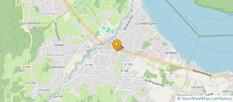 localisation de l'entreprise TAVAN à SAINT-JORIOZ