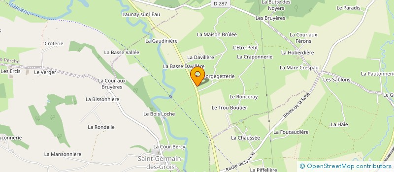 localisation de l'entreprise TAVARES à SAINT-GERMAIN-DES-GROIS