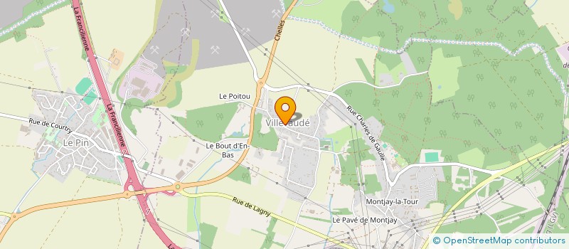 localisation de l'entreprise TAVARES à VILLEVAUDE