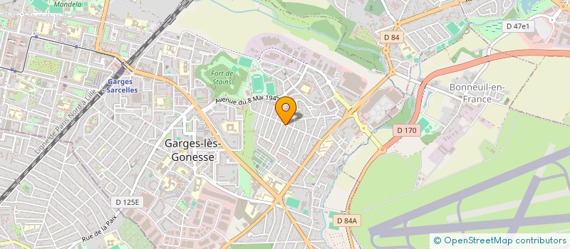 localisation de l'entreprise TAVARES A  GARGES-LES-GONESSE