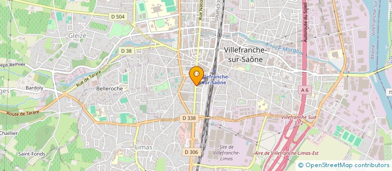 localisation de l'entreprise TAVARES BATI à VILLEFRANCHE-SUR-SAONE