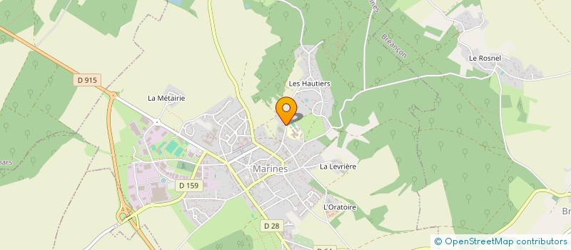 localisation de l'entreprise TAVARES ET FILS  MARINES