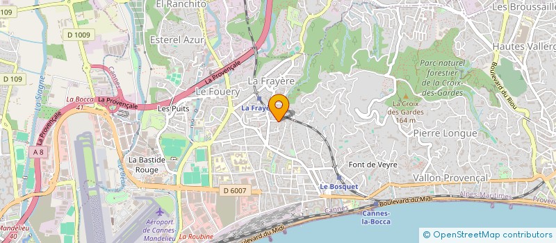localisation de l'entreprise TAVARES RENOVATION à CANNES