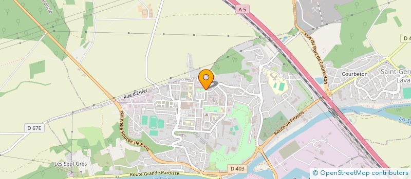 localisation de l'entreprise TAVARES SARL  MONTEREAU-FAULT-YONNE