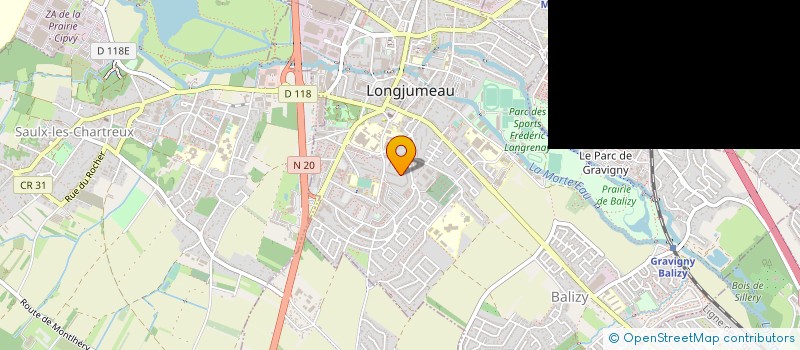 localisation de l'entreprise TAVARES VAZ CONSTRUCTION à LONGJUMEAU