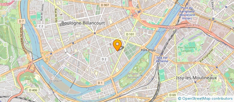 localisation de l'entreprise TAVARESTOUT CLEAN à BOULOGNE-BILLANCOURT