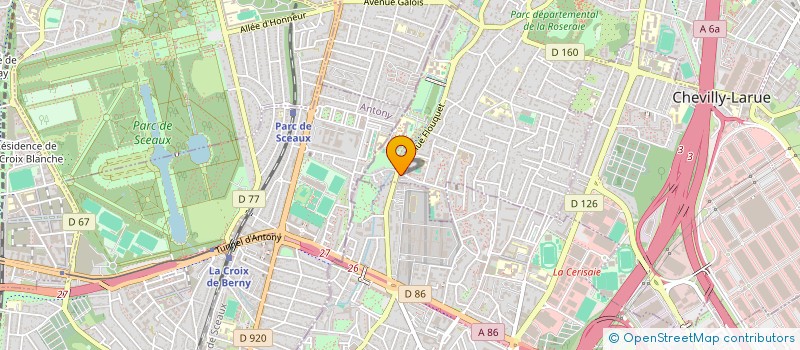 localisation de l'entreprise TAVARIS COLIS SERVICES  L'HAY-LES-ROSES