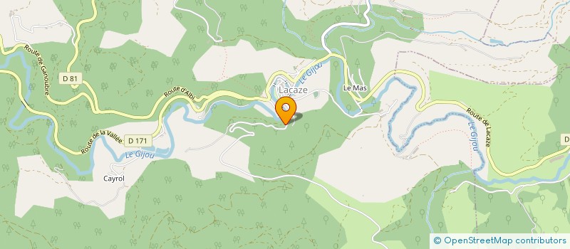 localisation de l'entreprise TAVARN  LACAZE