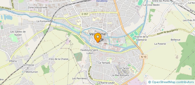 localisation de l'entreprise TAVASIER à VENDOME