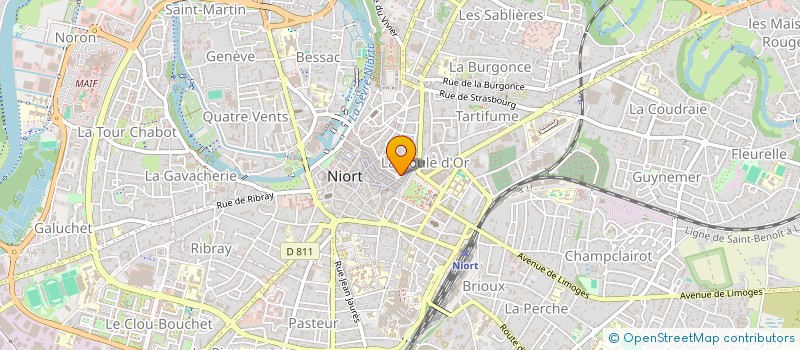 localisation de l'entreprise TAVASSOLI  NIORT