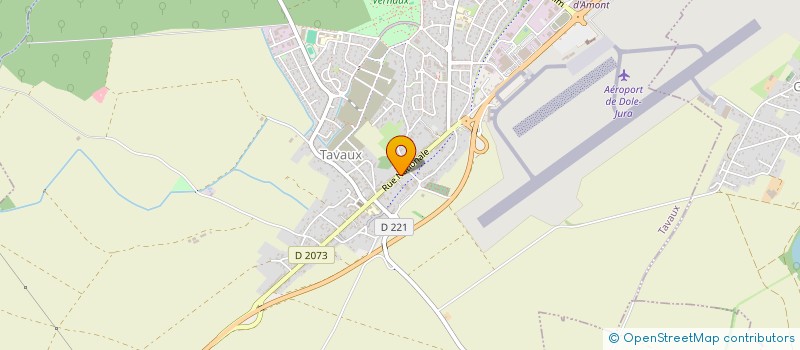 localisation de l'entreprise TAVAUX PIECES AUTO à TAVAUX