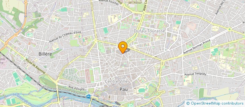 localisation de l'entreprise TAVEAU CONSULTING à PAU