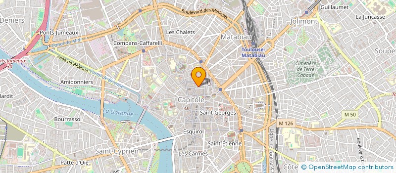 localisation de l'entreprise TAVERNA à TOULOUSE