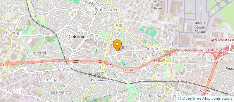 localisation de l'entreprise TAVERNE à COLOMIERS