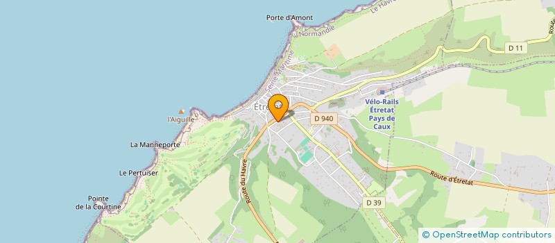 localisation de l'entreprise TAVERNE DES HALLES  ETRETAT