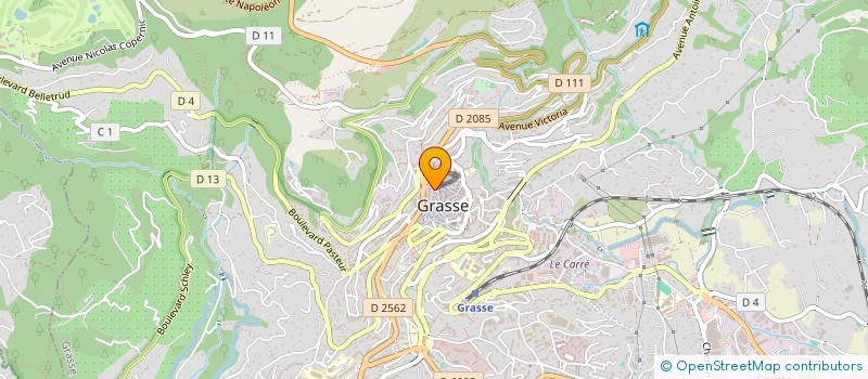 localisation de l'entreprise TAVERNE TRINITE à GRASSE