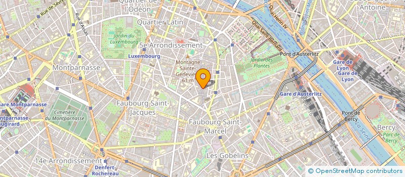 localisation de l'entreprise TAVERNIER à PARIS