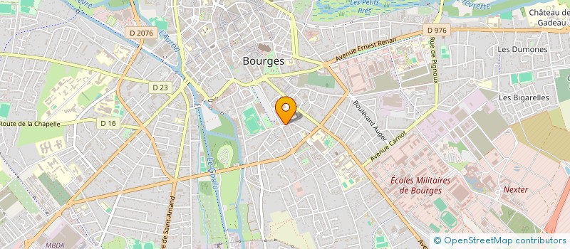 localisation de l'entreprise TAVERNIER DEMENAGEMENTS  BOURGES