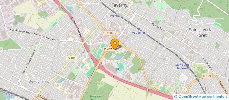 localisation de l'entreprise TAVERNY DIAGNOSTIC IMMOBILIER à TAVERNY