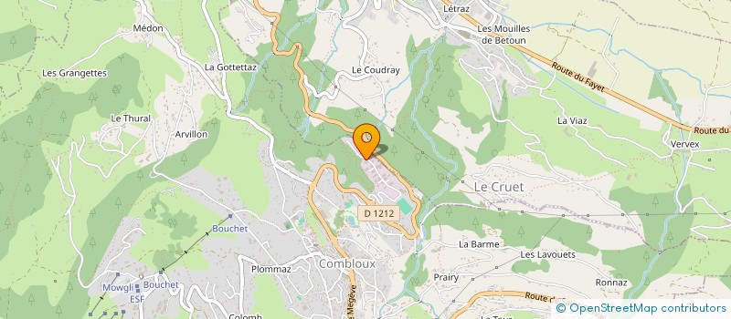 localisation de l'entreprise TAVIAN PATREGNANI à COMBLOUX