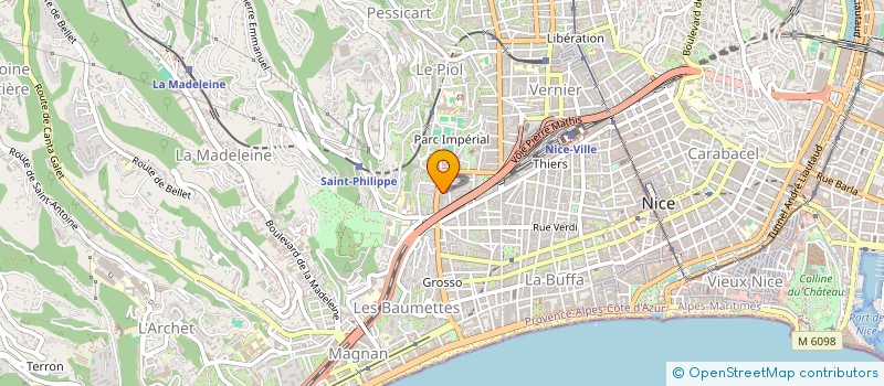 localisation de l'entreprise TAVOLA POPULARE à NICE