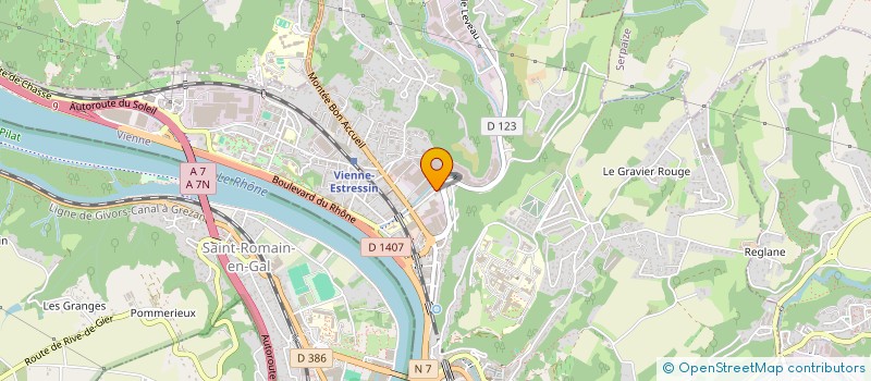 localisation de l'entreprise TAVOS CONSEIL à VIENNE