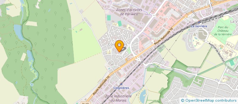 localisation de l'entreprise TAWA ROBERT RENOV  COIGNIERES