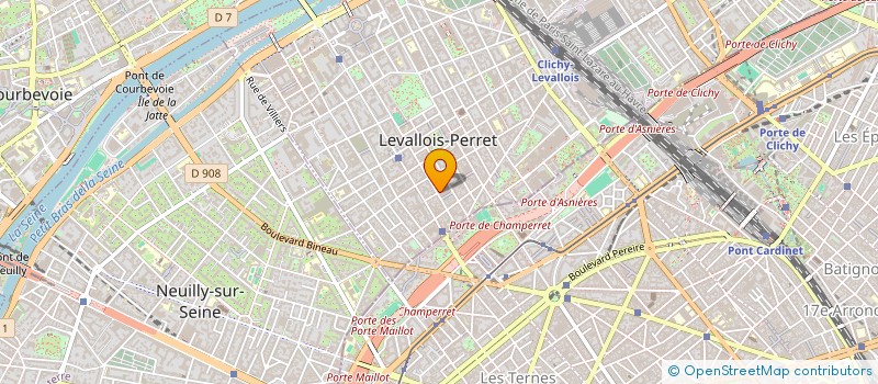 localisation de l'entreprise TAWAKKUL CONSULTING à LEVALLOIS PERRET
