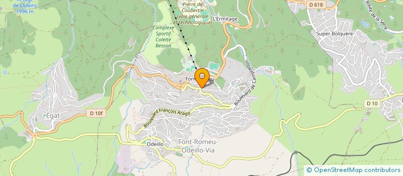 localisation de l'entreprise TAWAN THAI à FONT-ROMEU-ODEILLO-VIA