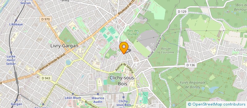 localisation de l'entreprise TAWHID à CLICHY-SOUS-BOIS