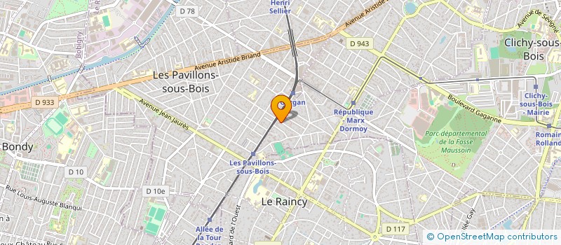 localisation de l'entreprise TAWILA CAPITAL INVESTISSEMENT  LIVRY-GARGAN