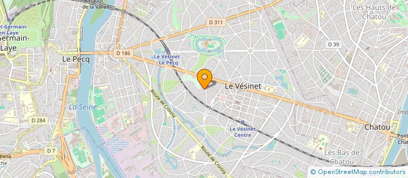 localisation de l'entreprise TAWURENE  LE VESINET