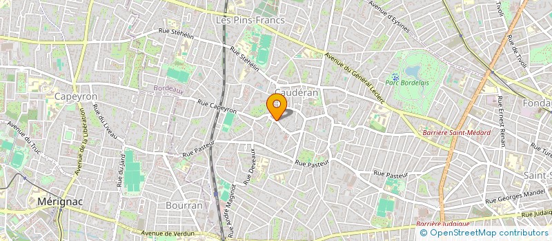 localisation de l'entreprise TAX EQUITY  BORDEAUX