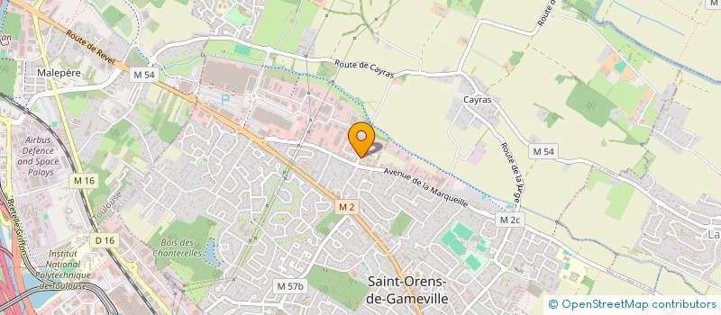 localisation de l'entreprise TAX'SY VSL INDUSTRIES à SAINT-ORENS-DE-GAMEVILLE