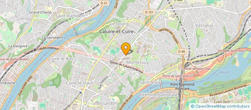 localisation de l'entreprise TAX'ZI  CALUIRE-ET-CUIRE