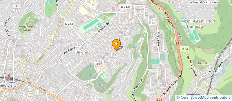 localisation de l'entreprise TAXECO 24  ROUEN