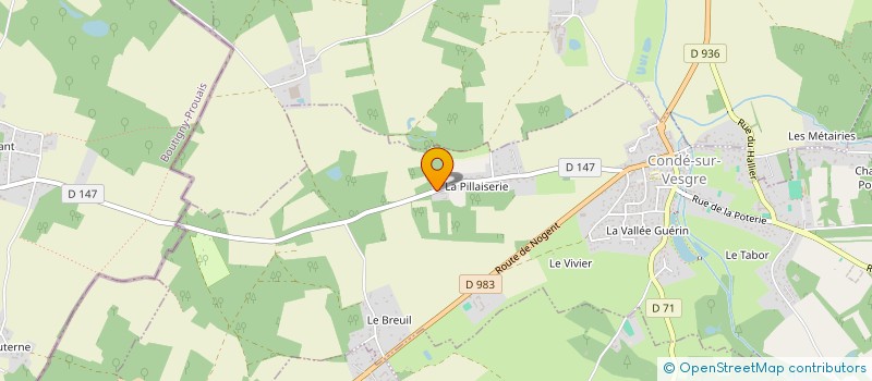 localisation de l'entreprise TAXES EXPERTISES  CONDE-SUR-VESGRE