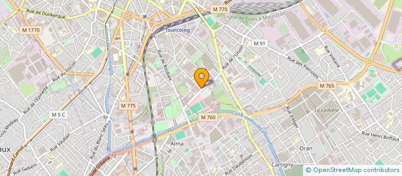 localisation de l'entreprise TAXESMART  TOURCOING