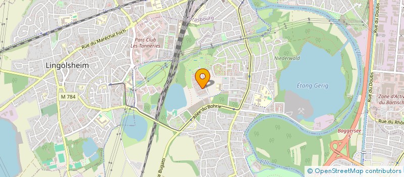 localisation de l'entreprise TAXI 19  OSTWALD