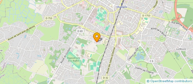 localisation de l'entreprise TAXI 2 CHALLANS à CHALLANS