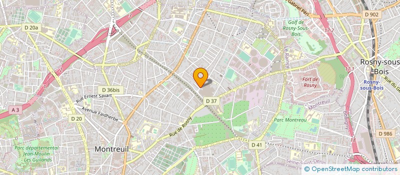 localisation de l'entreprise TAXI 2 L'ETOILE à GAGNY