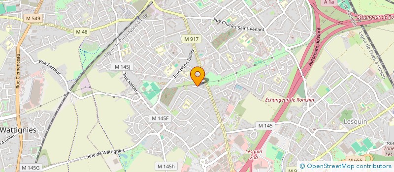localisation de l'entreprise TAXI 2000 à FACHES-THUMESNIL